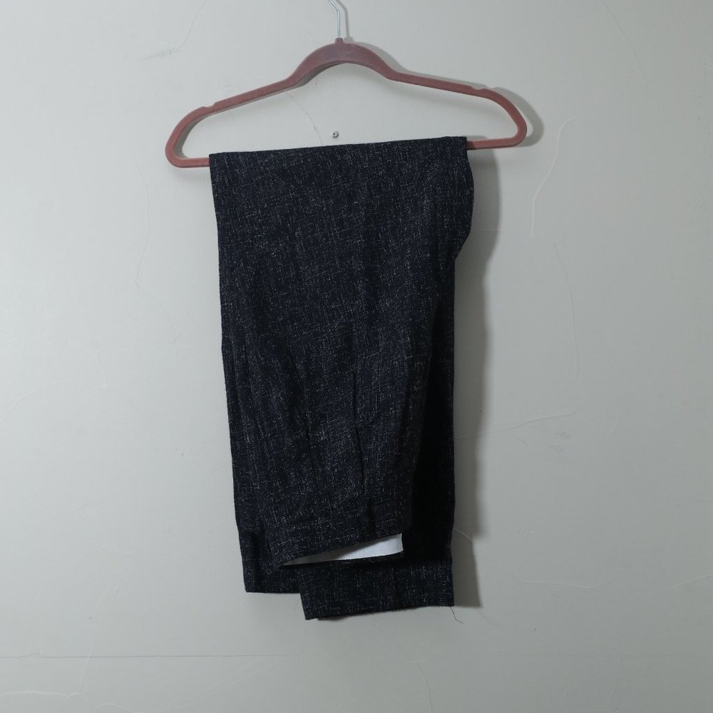 Barrage Black and White Wool Pants (33x30)